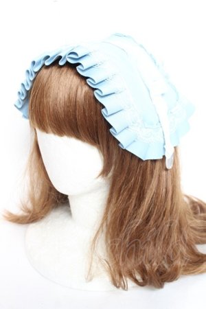 画像: ACDC RAG / ジャージヘッドドレス  サックス Y-26-02-04-055-PU-AC-SZ-ZY