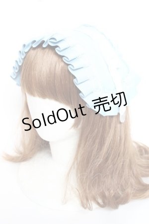 画像: ACDC RAG / ジャージヘッドドレス  サックス Y-26-02-04-055-PU-AC-SZ-ZY