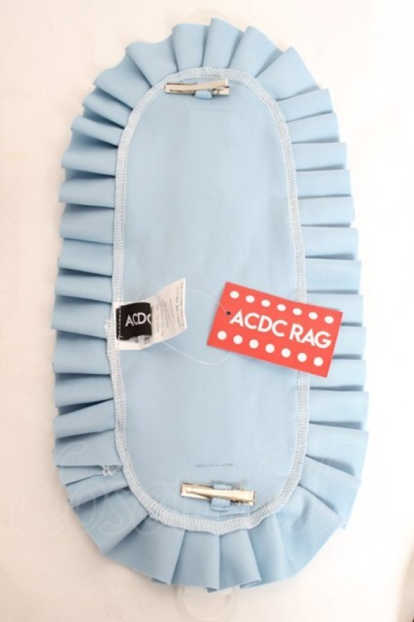 画像4: ACDC RAG / ジャージヘッドドレス  サックス Y-26-02-04-055-PU-AC-SZ-ZY (4)