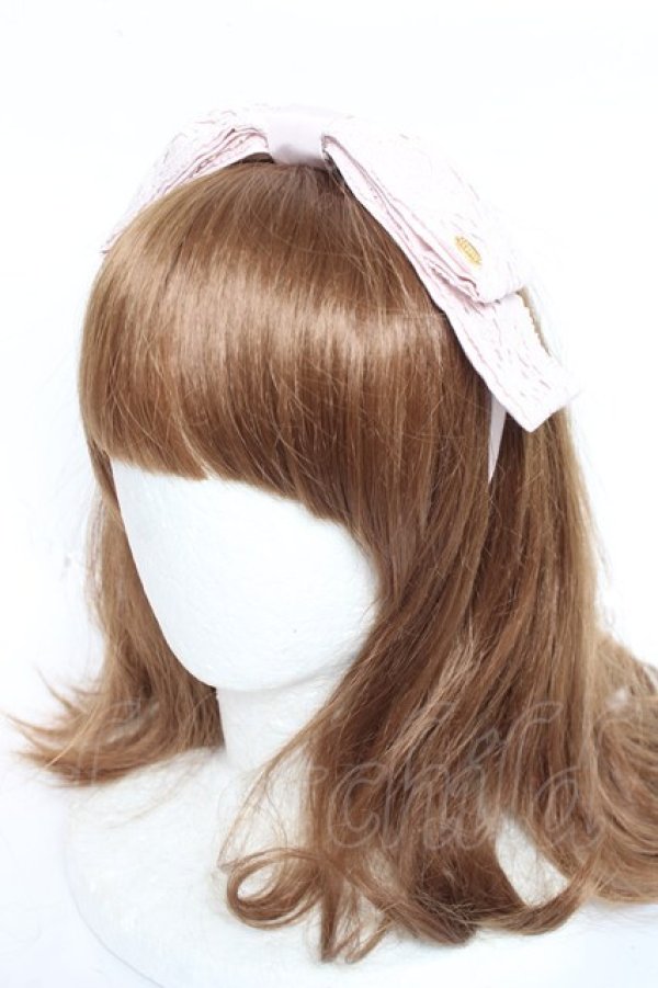 画像1: Angelic Pretty / アンティークRibbonカチューシャ  ピンク Y-26-02-04-058-AP-AC-SZ-ZY (1)