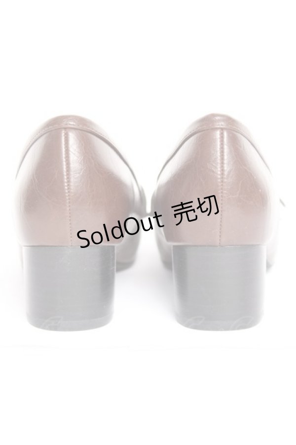 画像3: an another angelus / サイドバックルキルトヒールローファー S ブラウン Y-26-02-04-066-CA-SH-SZ-ZY (3)