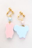 画像3: Angelic Pretty / Toyboxフレンズイヤリング  ピンク×サックス Y-26-02-04-007-AP-AC-SZ-ZY (3)