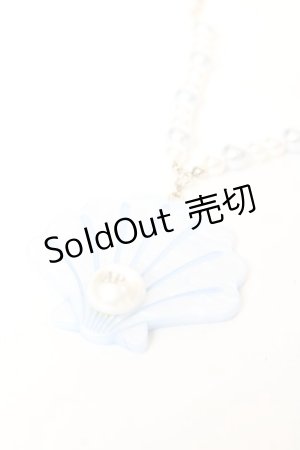 画像: Angelic Pretty / Chateau d'ecumeネックレス  サックス Y-26-02-04-009-AP-AC-SZ-ZY