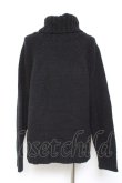 画像3: PINK HOUSE / 2021ハッピーセットロゴハイネックニットトップス  黒 Y-26-02-04-088-LO-SK-SZ-ZY (3)