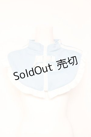 画像: ACDC RAG / ベルトジャージつけ襟  サックス Y-26-02-04-090-PU-ZA-SZ-ZY