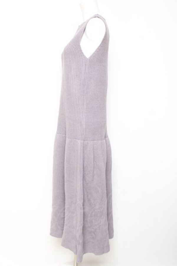 画像2: axes femme POETIQUE / ニットワンピース M ラベンダー Y-26-02-04-096-AX-OP-SZ-ZY (2)