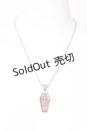 画像: ALGONQUINS / 棺桶モチーフネックレス  シルバー Y-26-02-04-011-AL-AC-SZ-ZY