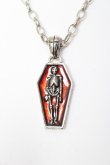 画像2: ALGONQUINS / 棺桶モチーフネックレス  シルバー Y-26-02-04-011-AL-AC-SZ-ZY (2)
