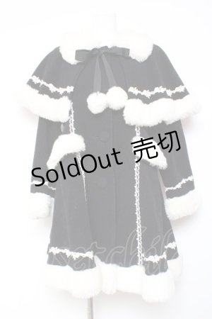 画像: BABY, THE STARS SHINE BRIGHT / ミルキーコート  黒×白 Y-26-02-04-107-BA-CO-SZ-ZY