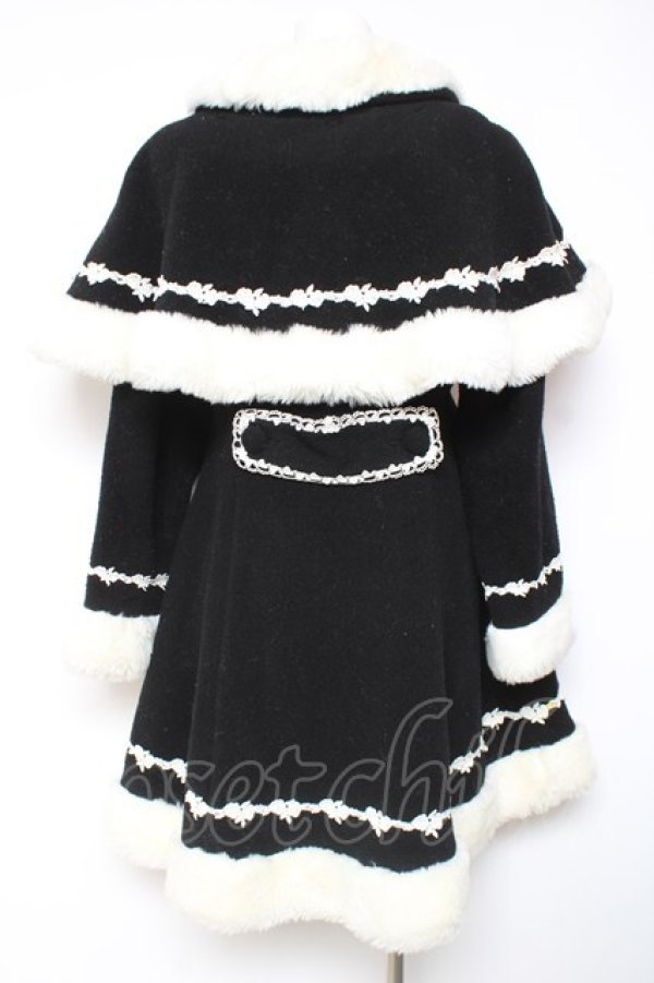 画像3: BABY, THE STARS SHINE BRIGHT / ミルキーコート  黒×白 Y-26-02-04-107-BA-CO-SZ-ZY (3)