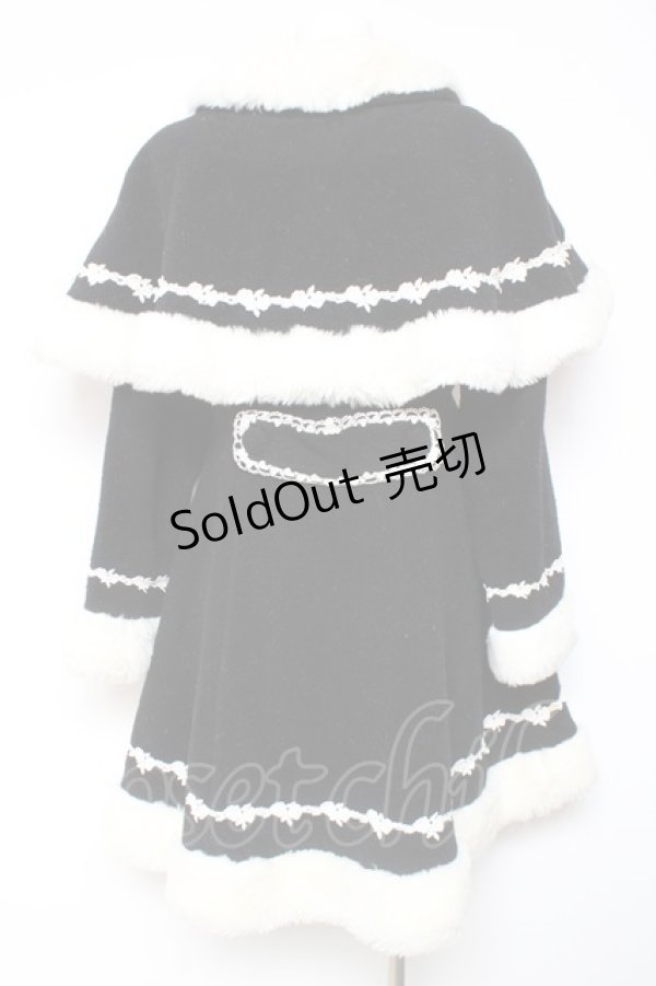 画像3: BABY, THE STARS SHINE BRIGHT / ミルキーコート  黒×白 Y-26-02-04-107-BA-CO-SZ-ZY (3)