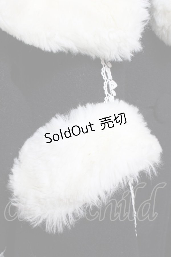 画像4: BABY, THE STARS SHINE BRIGHT / ミルキーコート  黒×白 Y-26-02-04-107-BA-CO-SZ-ZY (4)