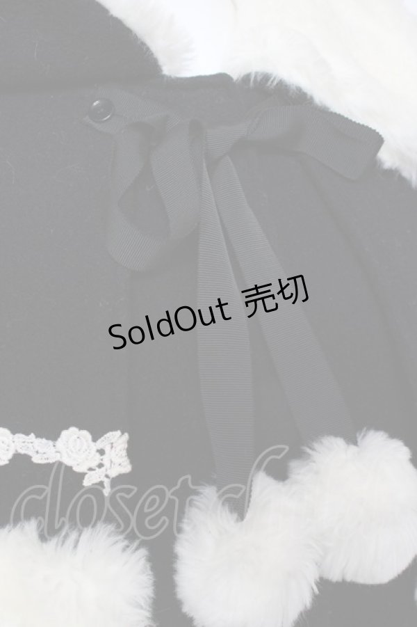 画像6: BABY, THE STARS SHINE BRIGHT / ミルキーコート  黒×白 Y-26-02-04-107-BA-CO-SZ-ZY (6)