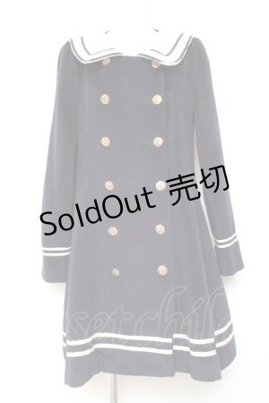 画像: Amavel / セーラーコート F ネイビー Y-26-02-04-110-CA-CO-SZ-ZTC001