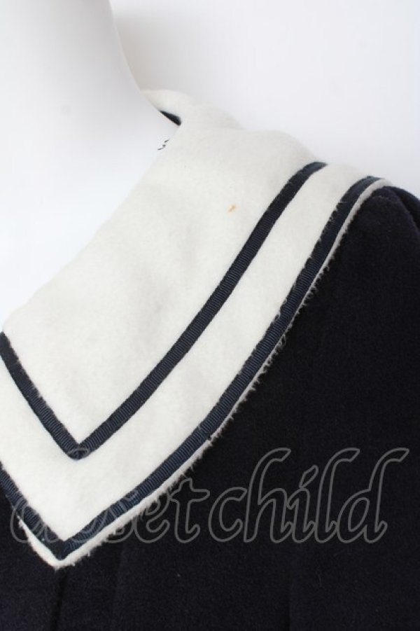 画像3: Amavel / セーラーコート F ネイビー Y-26-02-04-110-CA-CO-SZ-ZY (3)