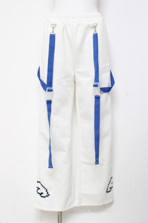 画像: ACDC RAG / ドットネコパンツ  白 Y-26-02-04-124-PU-PA-SZ-ZY