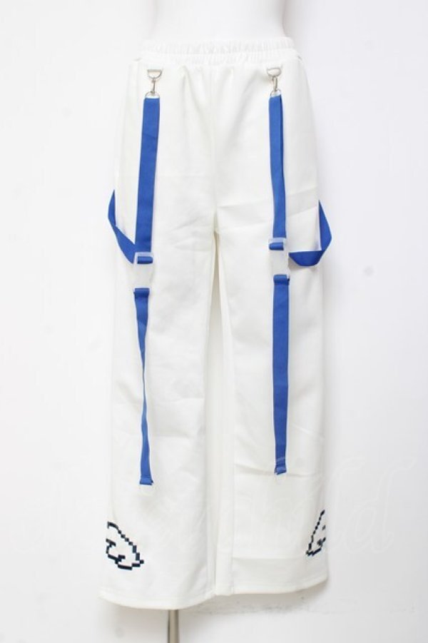 画像1: ACDC RAG / ドットネコパンツ  白 Y-26-02-04-124-PU-PA-SZ-ZY (1)