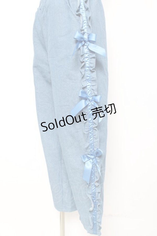 画像3: ACDC RAG / melty planet パンツ  ブルー Y-26-02-04-125-PU-PA-SZ-ZY (3)