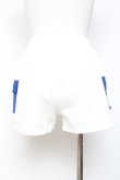 画像3: ACDC RAG / ドットネコショートパンツ  ホワイト×ネイビー Y-26-02-04-126-PU-PA-SZ-ZY (3)