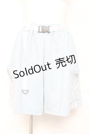 画像: ACDC RAG / GAME OVERハーフパンツ  サックス Y-26-02-04-128-PU-PA-SZ-ZY