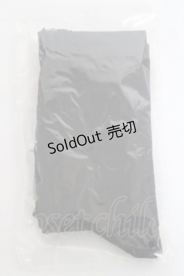 画像2: Angelic Pretty / Lacy Crossオーバーニー  黒 Y-26-02-04-028-AP-ZA-SZ-ZY (2)