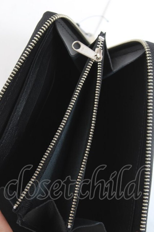 画像3: ALGONQUINS / ロゴプリントウォレット  黒 Y-26-02-04-033-AL-ZA-SZ-ZY (3)