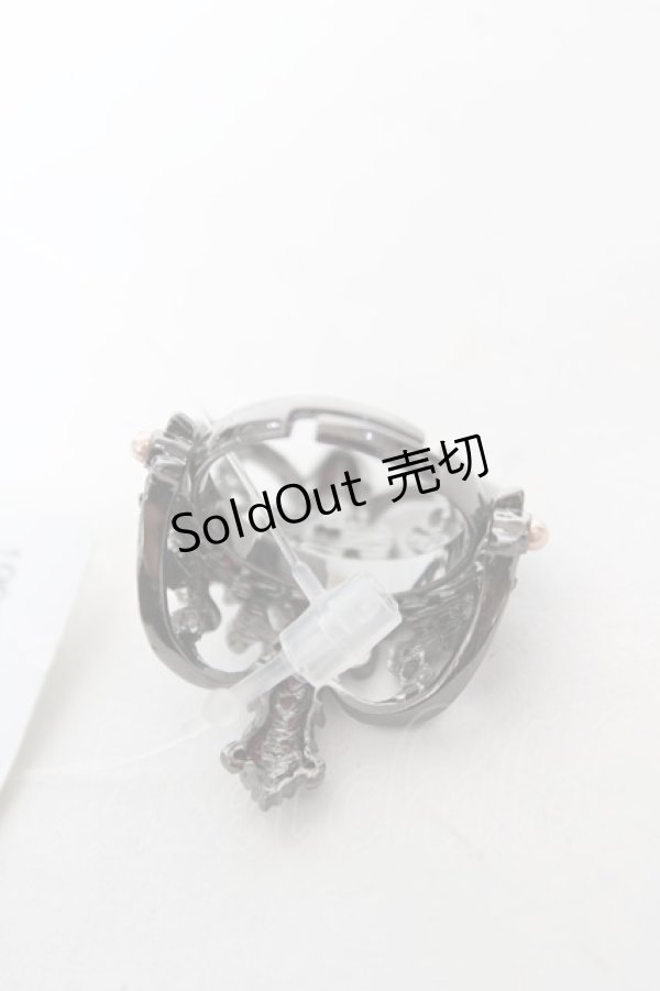 画像2: axes femme / ビジュークロスリング  ワイン Y-26-02-05-005-AX-AC-SZ-ZY (2)