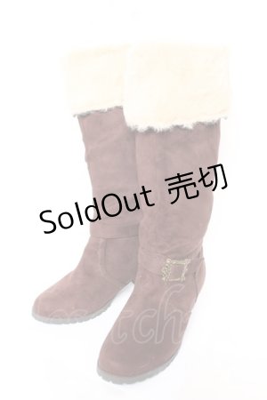 画像: axes femme / 2WAYロングブーツ L 茶 Y-26-02-05-050-AX-SH-SZ-ZY