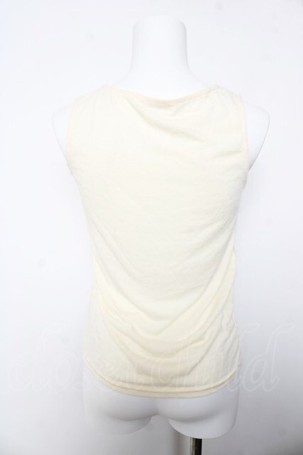 画像2: axes femme / レースタンクトップ M 生成り Y-26-02-05-052-AX-TO-SZ-ZY (2)