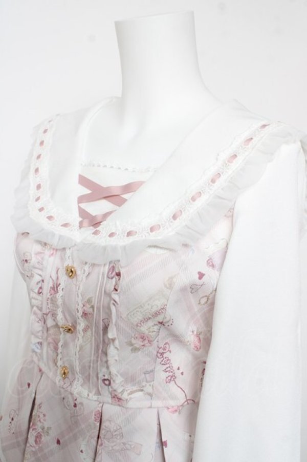 画像3: LIZ LISA / Sewing Bear柄セットアップ 0 ピンク Y-26-02-05-064-LO-OP-SZ-ZY (3)