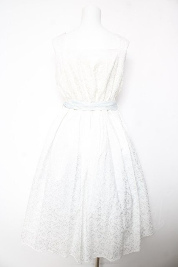 画像2: axes femme kawaii / チャイナジャガードジャンスカ M 白 Y-26-02-05-085-AX-OP-SZ-ZY (2)