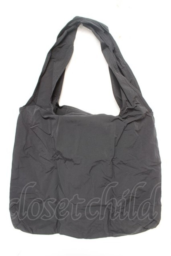 画像2: m petit by misako / NINA’Sコラボエコバッグ  濃黒 Y-26-02-05-024-LO-BG-SZ-ZY (2)