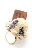 画像1: Q-pot. / CafeMochaBiscuitIce リング  カフェモカ Y-26-02-05-003-QP-AC-SZ-ZY (1)