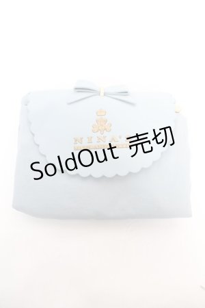 画像: m petit by misako / NINA’Sコラボエコバッグ  サックス Y-26-02-05-026-LO-BG-SZ-ZY