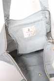 画像3: m petit by misako / NINA’Sコラボエコバッグ  サックス Y-26-02-05-026-LO-BG-SZ-ZY (3)