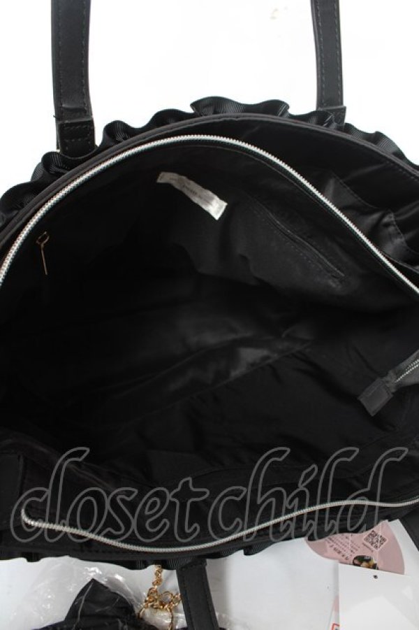 画像3: m petit by misako / TT*AMリボンチャームTT  濃黒 Y-26-02-05-028-LO-BG-SZ-ZY (3)