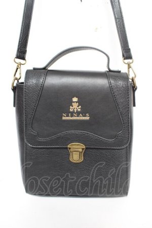 画像: m petit by misako / AM*フラップショルダー  濃黒 Y-26-02-05-029-LO-BG-SZ-ZY