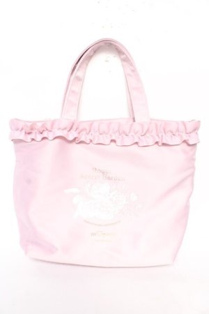 画像: m petit by misako / NINA’Sコラボプリントトートバッグ  中桃 Y-26-02-05-030-LO-BG-SZ-ZY