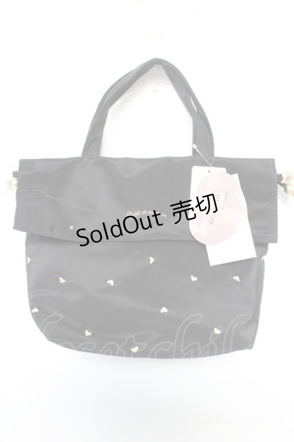 画像1: m petit by misako / AMシシュウキンチャクトート  濃黒 Y-26-02-05-031-LO-BG-SZ-ZT0214X (1)