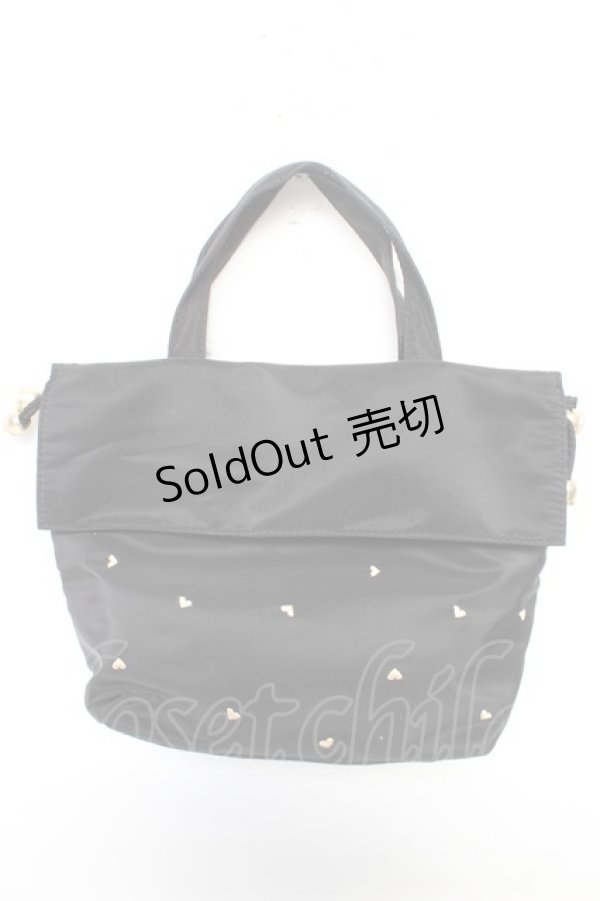 画像2: m petit by misako / AMシシュウキンチャクトート  濃黒 Y-26-02-05-031-LO-BG-SZ-ZT0214X (2)