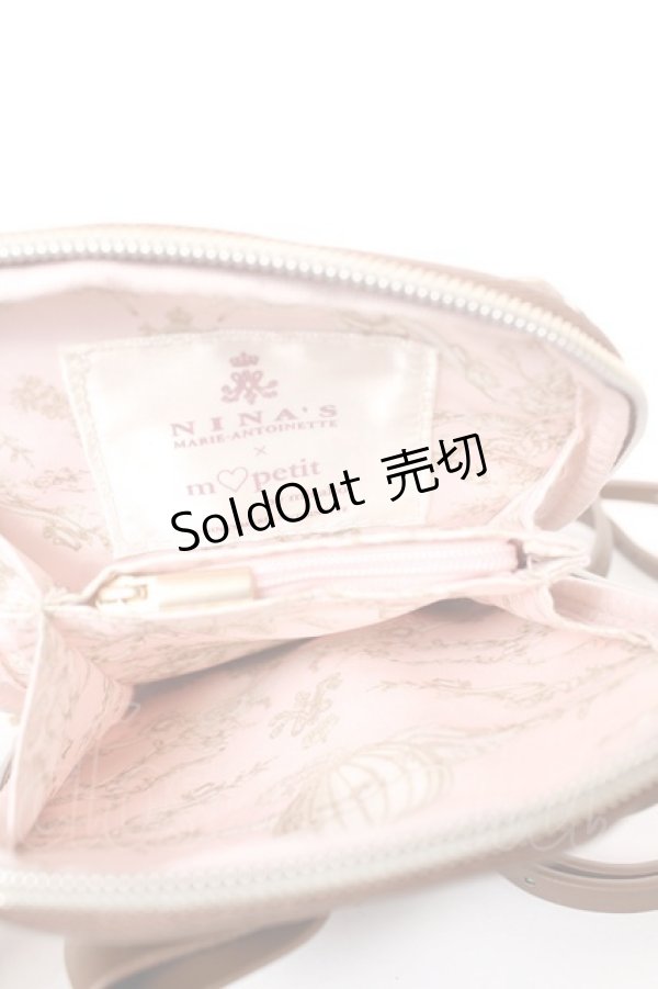 画像3: m petit by misako / AMリボンショルダーバッグ  中茶 Y-26-02-05-032-LO-BG-SZ-ZT0214X (3)