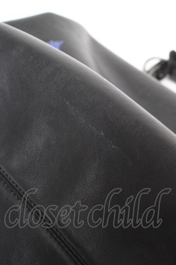 画像4: Moi-meme-Moitie / アイアンゲート2wayボストンバッグ  ブラック×ブルー Y-26-02-05-035-MO-BG-SZ-ZY (4)