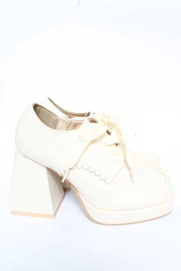 画像4: axes femme POETIQUE / レースアップシューズ S 茶 Y-26-02-09-050-AX-SH-SZ-ZY (4)