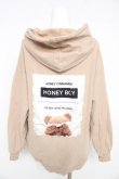 画像2: Honey Cinnamon / プリントパーカー  ベージュ Y-26-02-09-083-LO-TO-SZ-ZY (2)