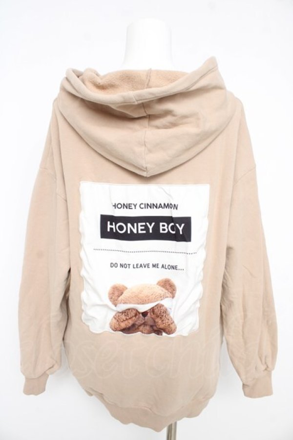 画像2: Honey Cinnamon / プリントパーカー  ベージュ Y-26-02-09-083-LO-TO-SZ-ZY (2)