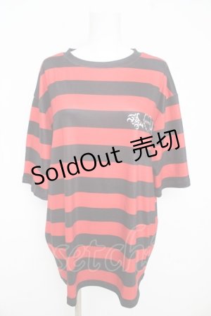 画像: ACDC RAG / WING HEART Tシャツ  赤 Y-26-02-09-089-PU-TO-SZ-ZY