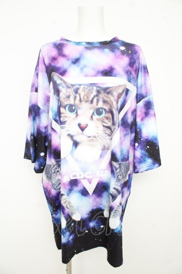 画像1: ACDC RAG / アンジ ヒュージT  ネイビー Y-26-02-09-099-PU-TO-SZ-ZY (1)