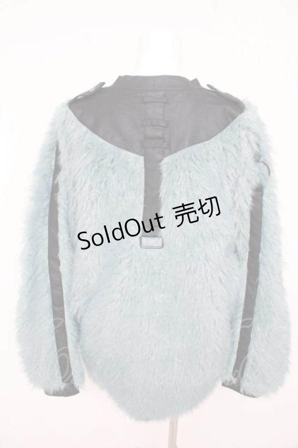 画像2: Ozz conte / ファーカーィガン  グリーン Y-26-02-09-114-OO-TO-SZ-ZT624 (2)