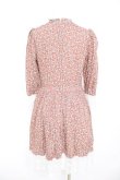 画像2: Favorite / 花柄レトロワンピース  ピンクブラウン Y-26-02-09-124-LO-OP-SZ-ZY (2)