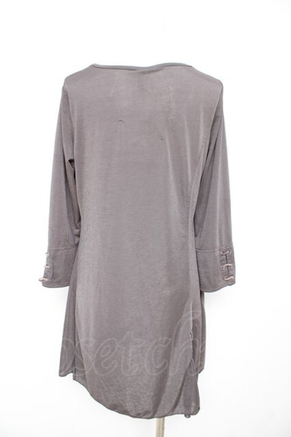 画像2: Rozen Kavalier / 柄切替ロングトップス  グレー Y-26-02-09-125-OO-TO-SZ-ZY (2)